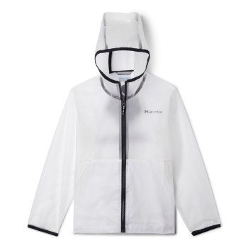 Columbia Jakne Za Dječake - Translucent Trail Rain Slicker Bijele | GLHQ-92534